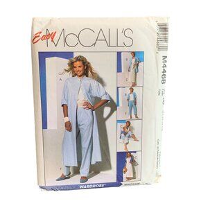 Easy McCalls M4468 Wardrobe Jacket Shirt Skirt Pant Pattern Size 12-18 uncut